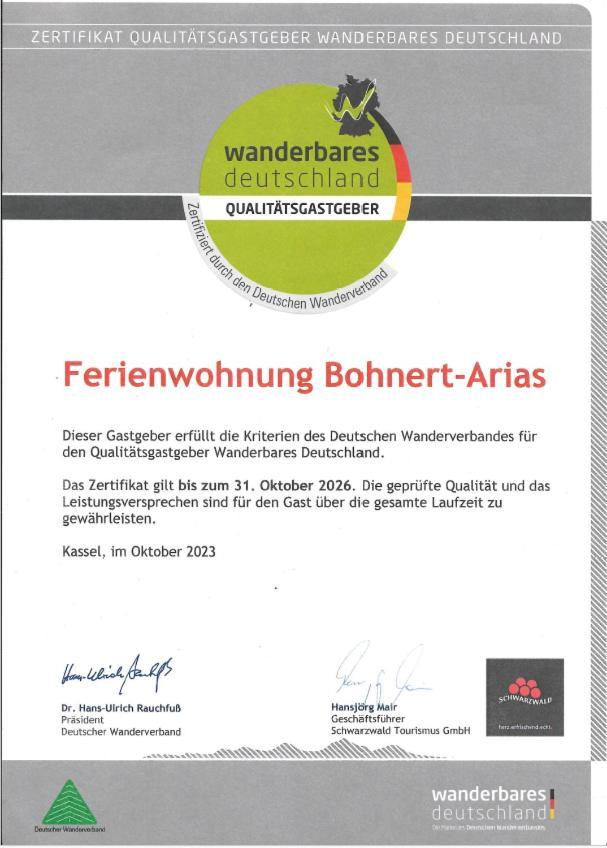 Ferienwohnung Bohnert-Arias Bad Peterstal-Griesbach Kültér fotó